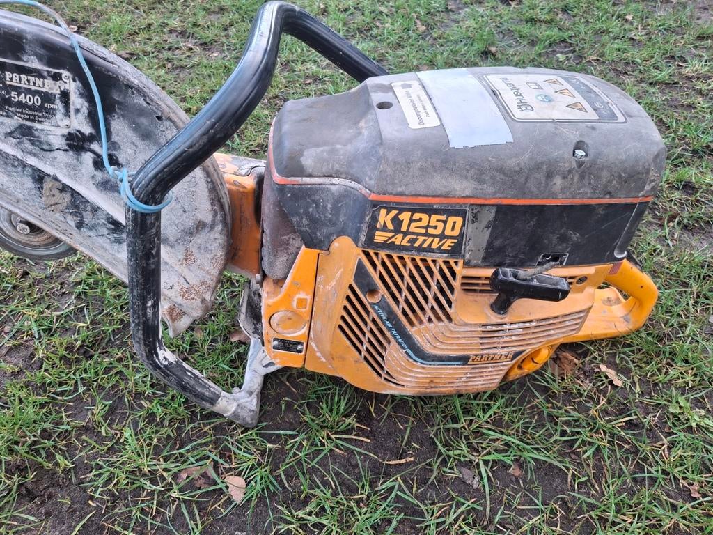 Doorslijper Husqvarna/Partner K1250, Bricolage & Construction, Outillage | Scies mécaniques, Enlèvement