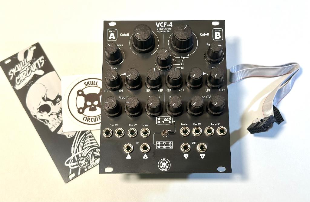 Skull & Circuits VCF-4 Dual Filter, Muziek en Instrumenten, Soundmodules, Ophalen of Verzenden, Zo goed als nieuw, Overige merken