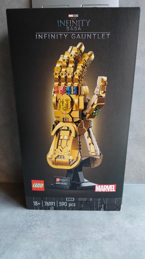lego marvel 76191 infinity gauntlet, Marvel, Lego, Nieuw, Ophalen of Verzenden