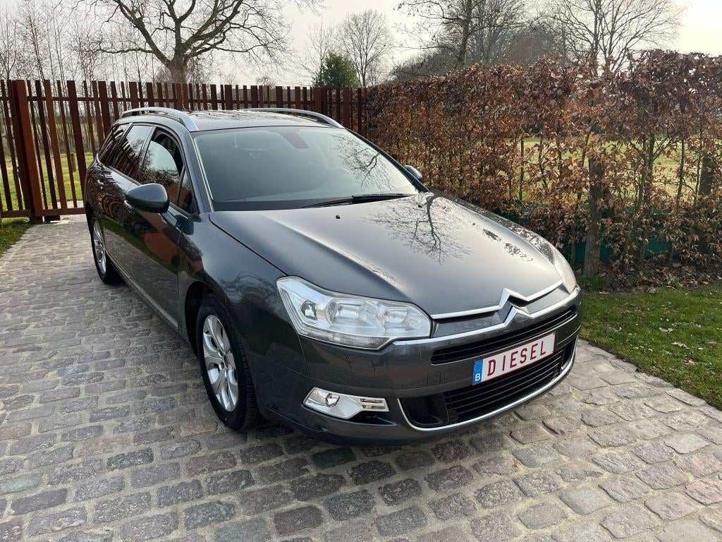 Citroën C5 Tourer 2.0 HDI / 159.787 km / Euro 5b, Euro 5, Stof, Zwart, 4 cilinders
