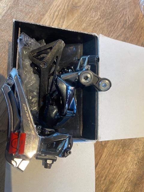 Dura-Ace achter+voorderailleur 11spd R-9100 Nieuw!, Fietsen en Brommers, Racefiets, Nieuw, Ophalen of Verzenden, Derailleur of Ketting
