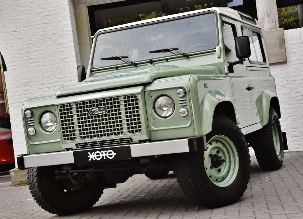 Land Rover Defender 90 HERITAGE LIMITED EDITION * LR HISTORY, Autos, Euro 5, Achat, Beige, Entreprise