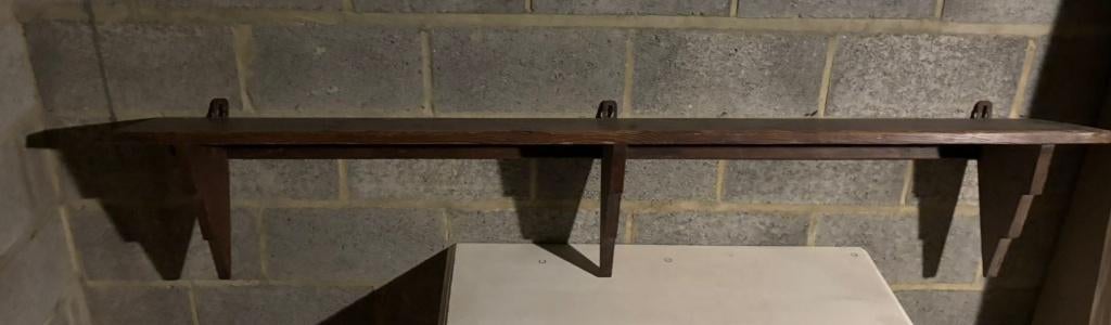 Etagère murale en bois, Enlèvement