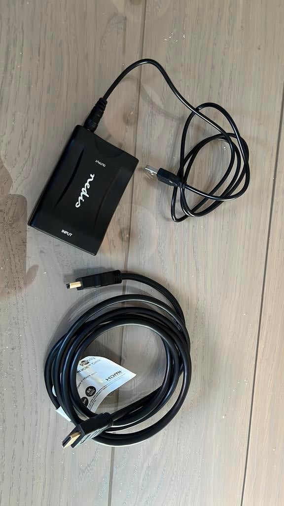 Scart naar HDMI adapter, Ophalen of Verzenden, Nieuw, Scartkabel