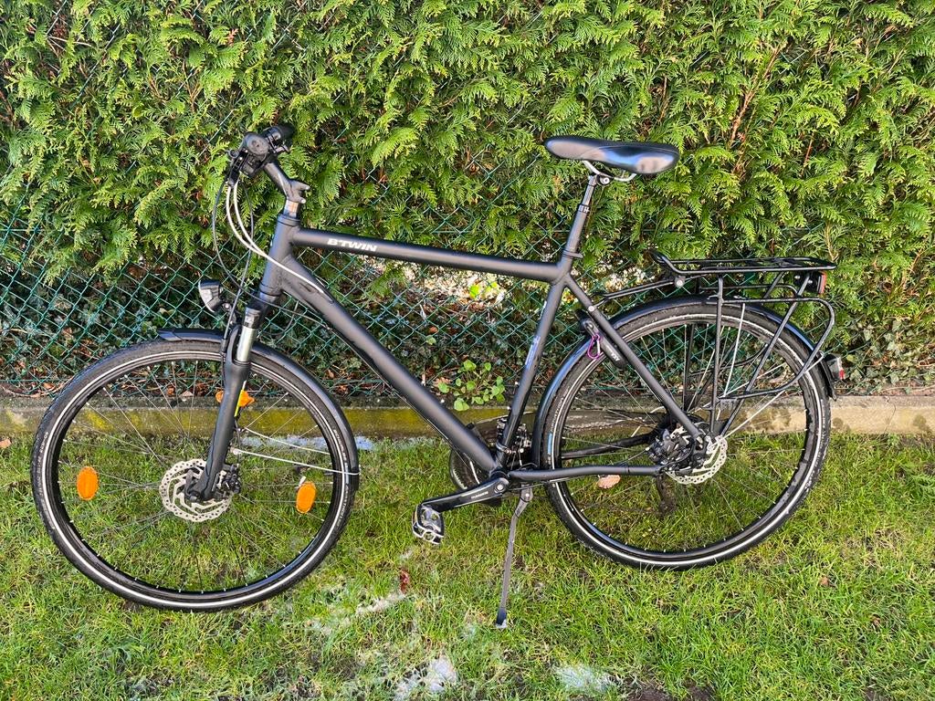 Heren stadsfiets, 28 inch, Vering, Zo goed als nieuw, 61 tot 65 cm