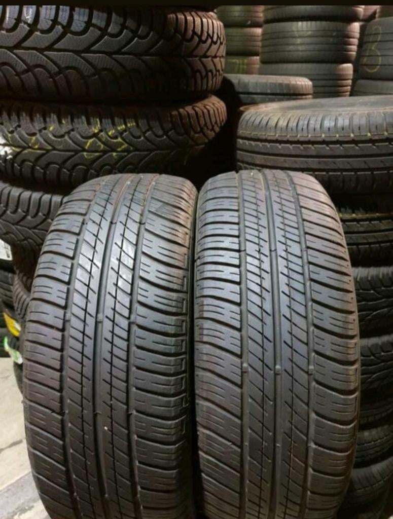 18565r14 185 65 r14 185/65/14  Dunlop avec montage, Enlèvement ou Envoi