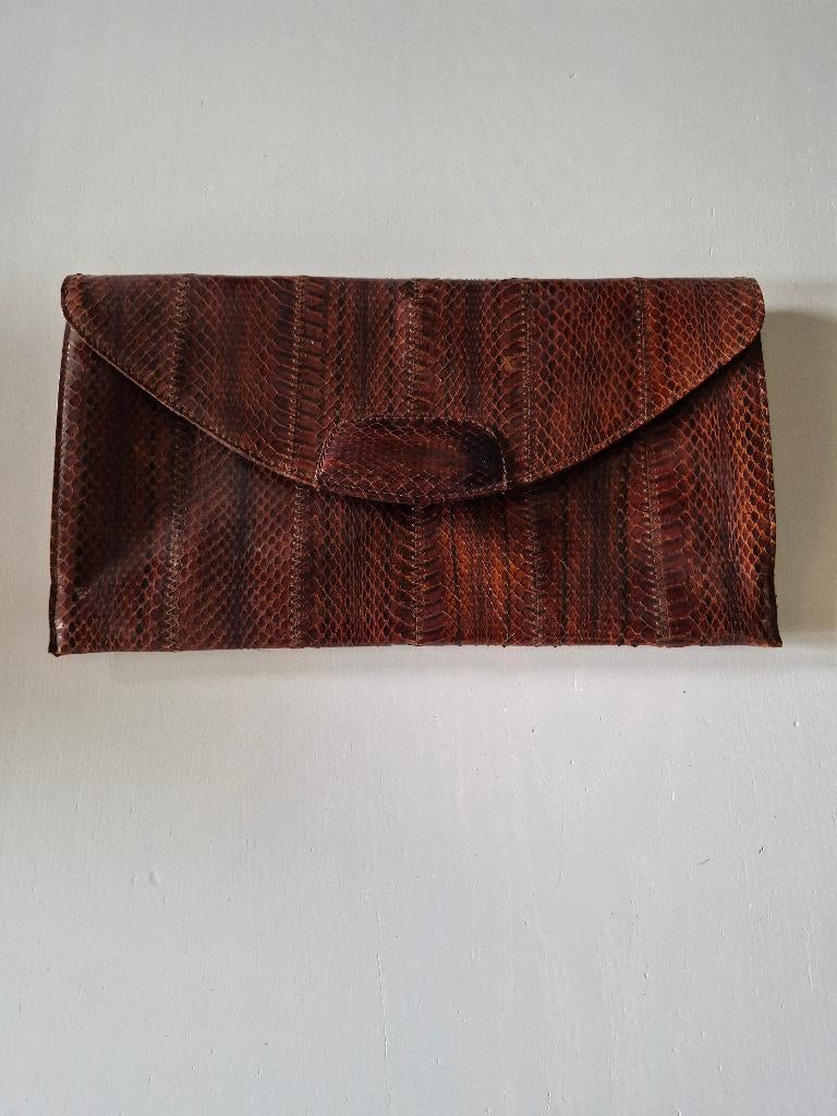 Handtas, Handtassen en Accessoires, Tassen | Damestassen, Ophalen, Zo goed als nieuw, Bruin, Handtas