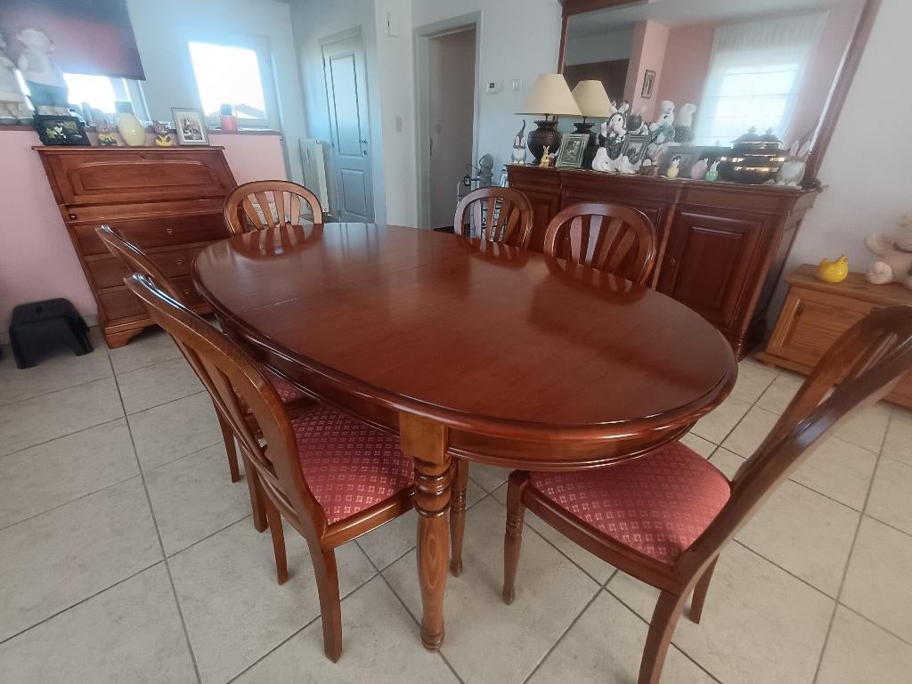 Meubels Kerselaar, Maison & Meubles, Salles à manger complètes, Comme neuf, 4 à 6 chaises, Enlèvement
