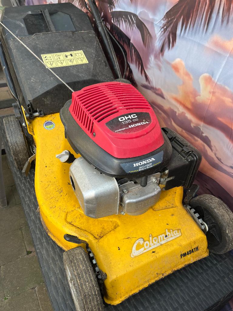 Tondeuse thermique honda, Tuin en Terras, Grasmaaiers, Gebruikt, Benzine-grasmaaier, Opvangbak, Ophalen