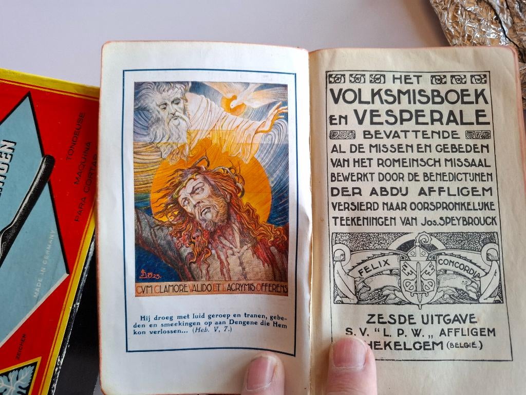 Oud misboek, Ophalen