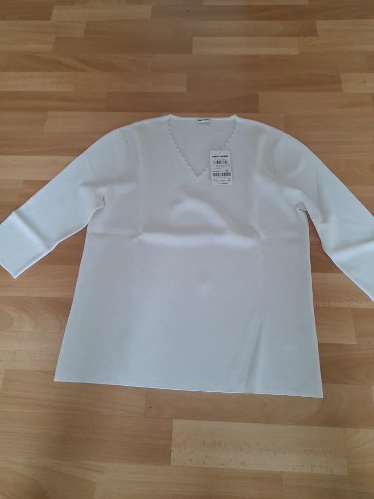 nouveau pull blanc Gerry Weber, Enlèvement ou Envoi, Gerry Weber, Blanc, Taille 42/44 (L)