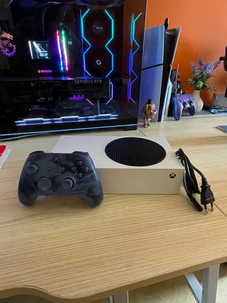 Xbox Series S + controler en powerkabel, Games en Spelcomputers, Ophalen, Xbox Series S