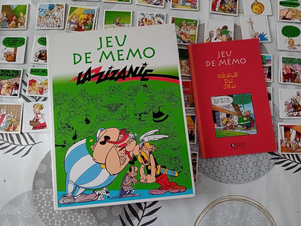 Jeu de mémo Astérix Atlas Hors Série, Collections, Enlèvement ou Envoi, Astérix et Obélix, Comme neuf, Livre ou Jeu