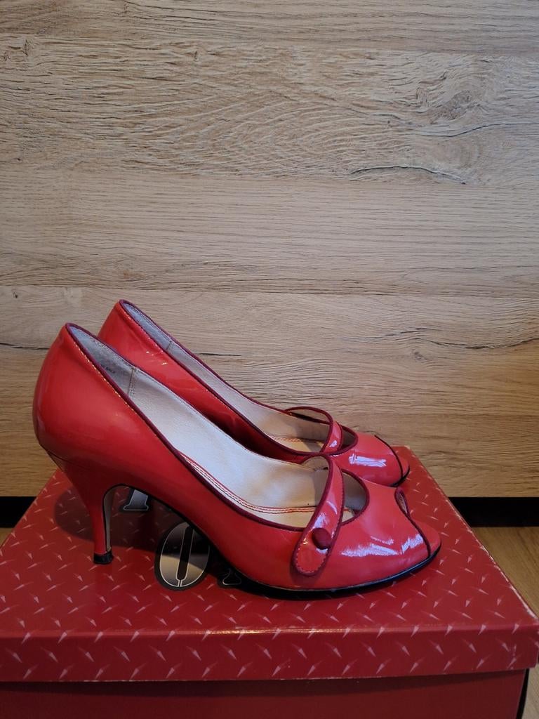 Rode laklederen pumps, Miss Sixty, Pumps, Zo goed als nieuw, Rood, Miss sixty