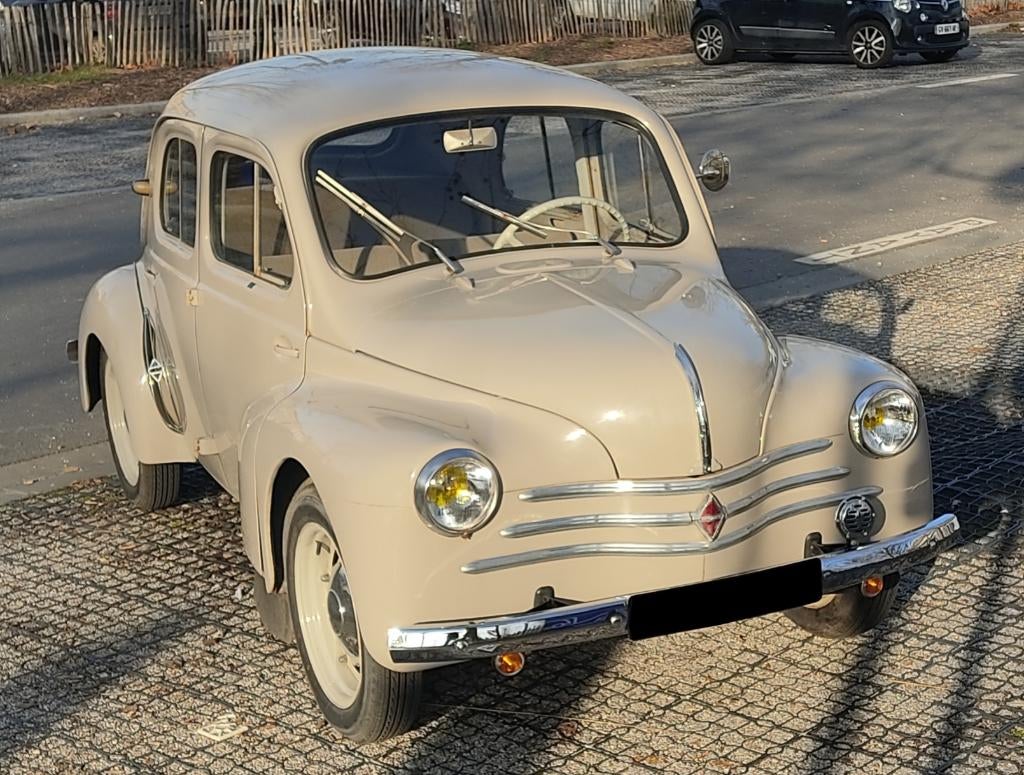 RENAULT 4CV 1957, Autos, Renault, 600 kg, Autres modèles, Achat, Boîte manuelle