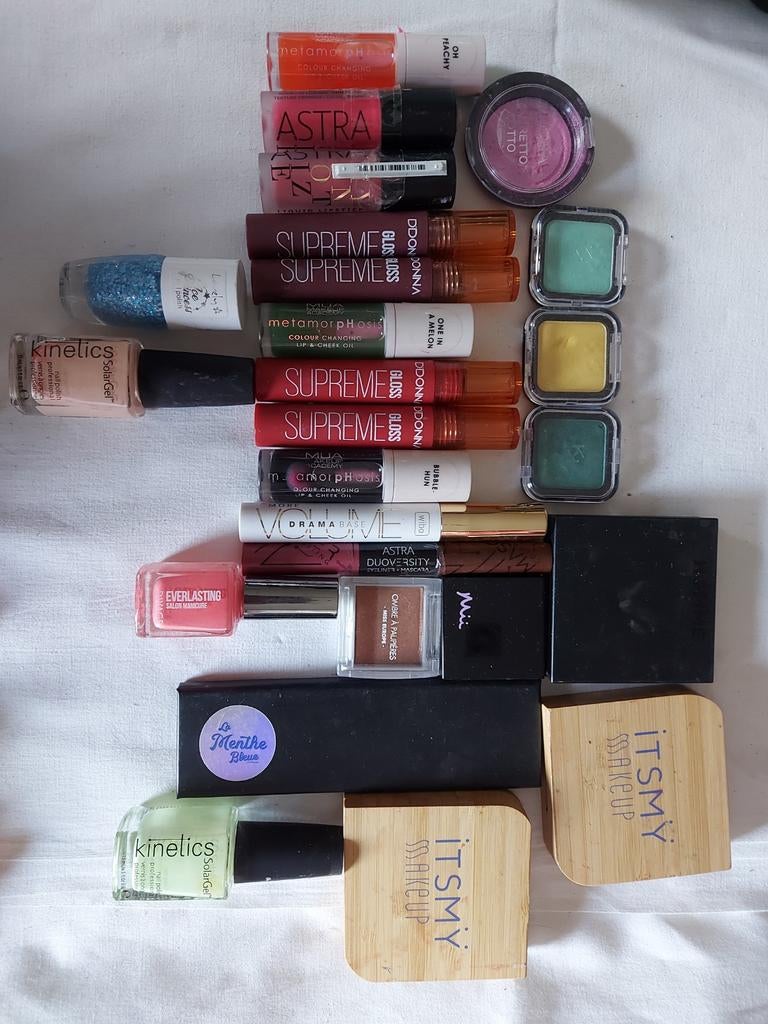 Lot maquillage 1.4, Enlèvement ou Envoi, Lèvres, Maquillage