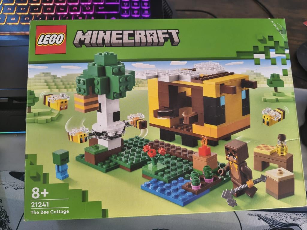 lego minecraft (4 gebouwen), Ophalen, Gebruikt, Complete set, Lego