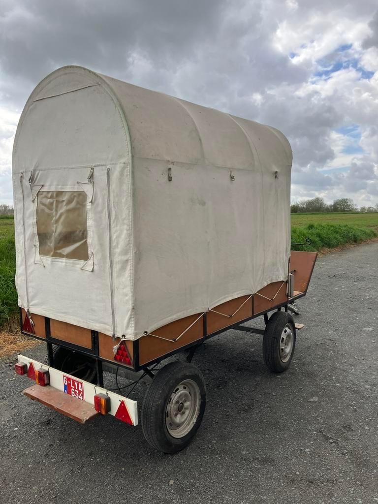 Huifkar, Dieren en Toebehoren, Rijtuigen en Koetsen, Zo goed als nieuw, Paard