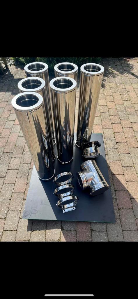 Conduit de cheminée inox, Bricolage & Construction, Chauffage & Radiateurs, Enlèvement, Neuf