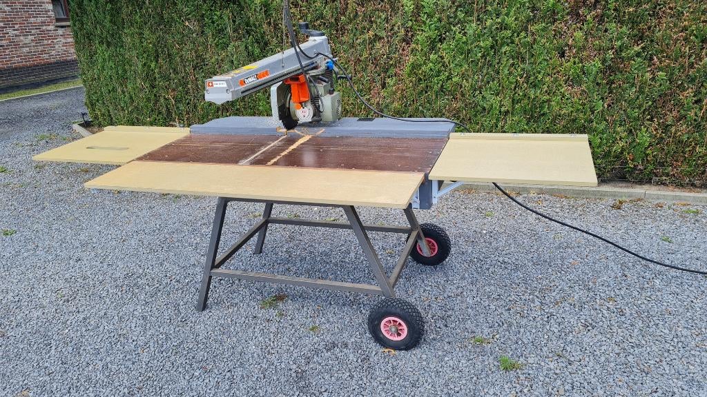 dewalt radiaalzaag, Doe-het-zelf en Bouw, Ophalen, Gebruikt, 600 tot 1200 watt, Dewalt