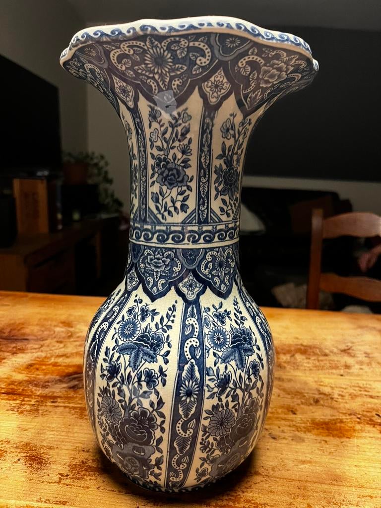 Vaas in Delfs blauw, Enlèvement