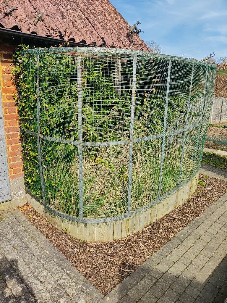 Volière, Dieren en Toebehoren, Ophalen, Gebruikt, Metaal, Volière