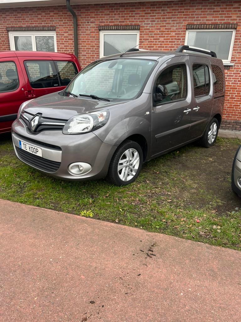 Renault kangoo 1.2tce energy 2016 5pl airco , navi , pdc …, Autos, Renault, Achat, Entreprise, Boîte manuelle, Noir