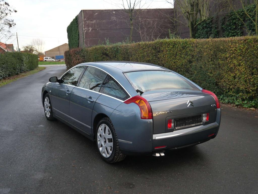 Citroën C6 V6 Exclusive 1STE EIGENAAR, LANE ASSIST, XENON,., Cuir, Argent ou Gris, 4 portes, Carnet d'entretien