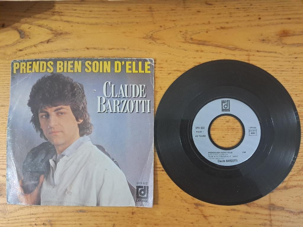 45 Tours Claude Barzotti Zorg goed voor haar/de accordeon, Cd's en Dvd's, Vinyl Singles, Ophalen