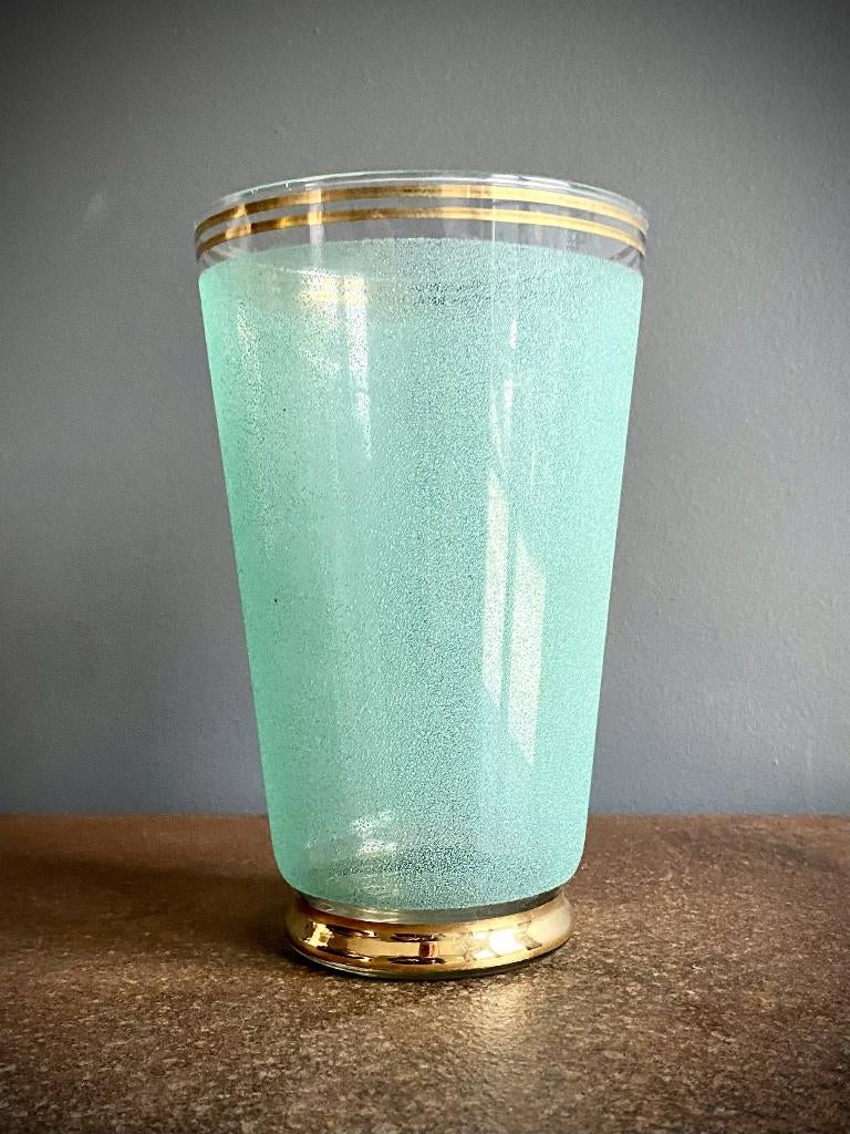 Vintage Art Deco Boom glazen vaas uit1930 in perfecte staat, Antiek en Kunst, Ophalen of Verzenden