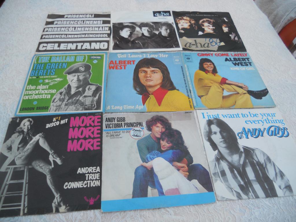 Lot singles te koop 60-70-80  PROMO nu 050€ 't stuk    lot 1, Enlèvement ou Envoi, Utilisé, Autres formats