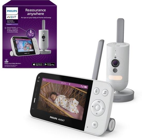 Philips Avent Babyfoon met camera en app SCD921/26, Enlèvement ou Envoi, Comme neuf, 250 mètres ou plus, Digital