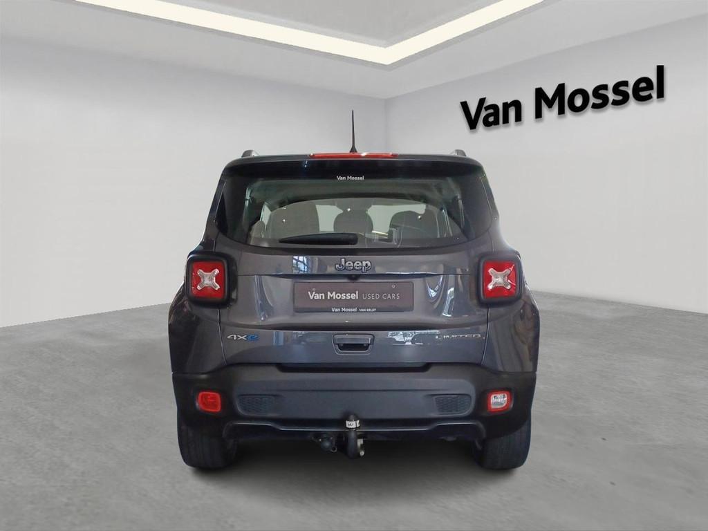 Jeep Renegade 1.3 Turbo T4 190 4xe ATX Limited, Auto's, Automaat, Stof, Gebruikt, Euro 6