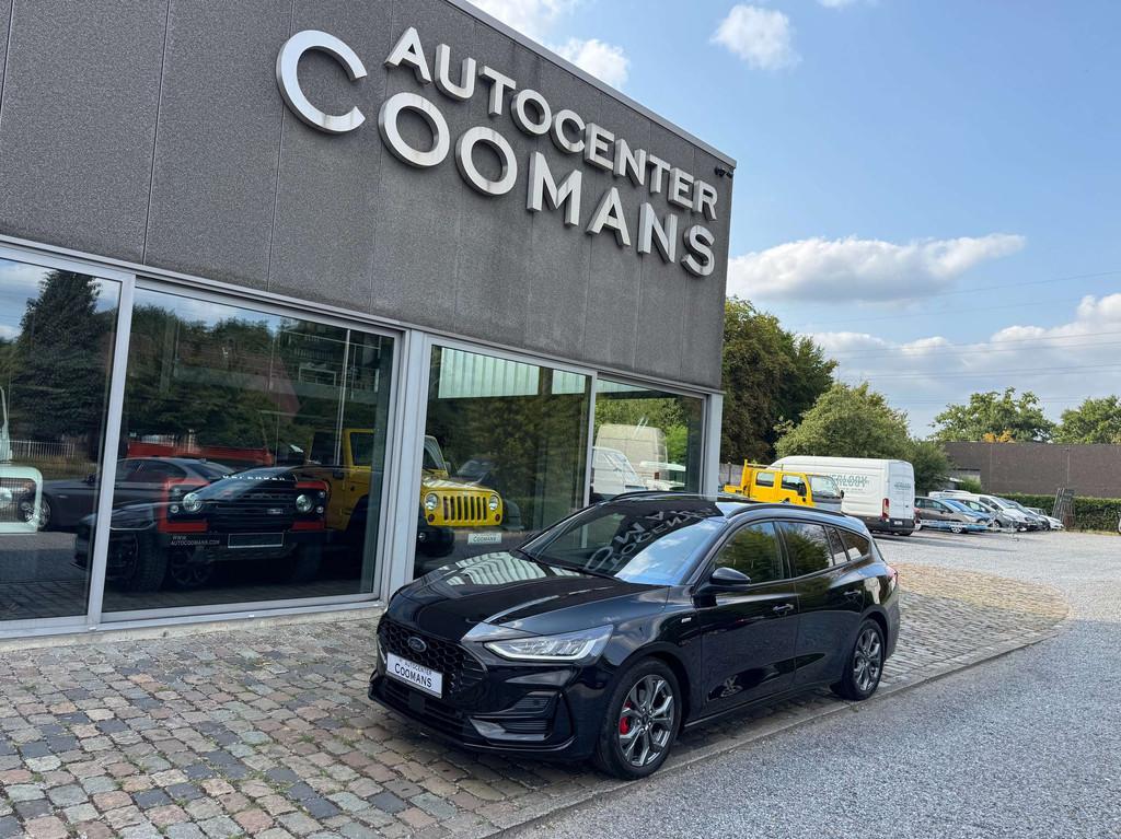 Ford Focus Focus Turnier 1.0 EcoBoost Hybrid ST-LINE DESIGN, Auto's, Stof, Gebruikt, Zwart, Bedrijf