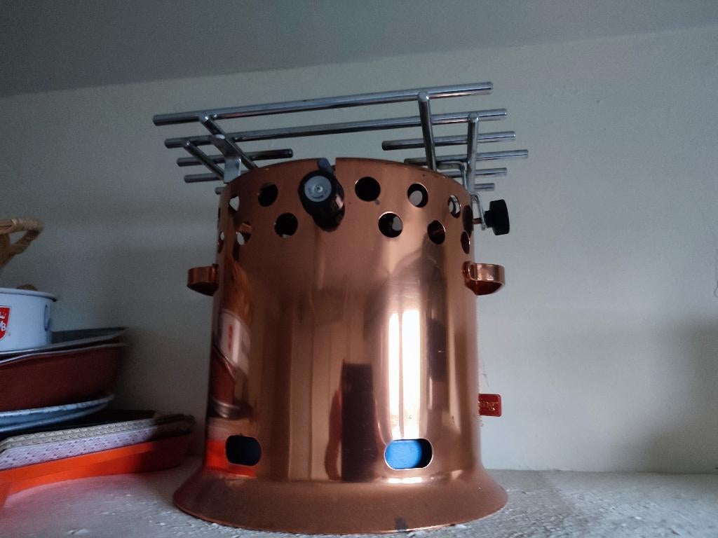 Réchaud en cuivre, Enlèvement