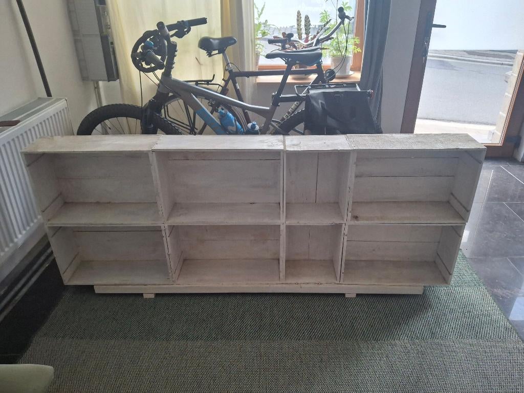 gratis rek kast wijnkist boekenrek boekenkast, Enlèvement