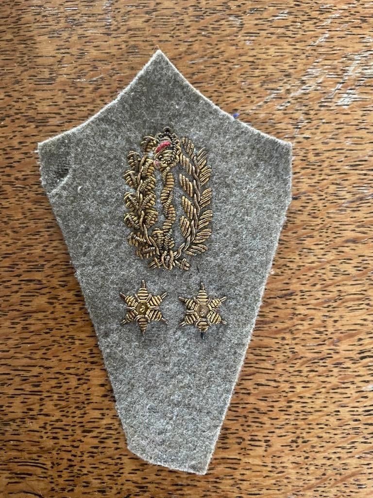 Kraagspiegel medisch luitenant WO1/WO2, Verzenden, Landmacht, Embleem of Badge