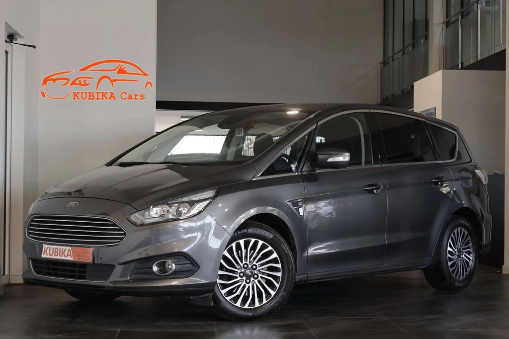 Ford S-Max S-Max 2.0 TDCi CruiseC 7PLS SfeerV Keyless Garant, Auto's, Ford, Automaat, Stof, Gebruikt, 4 cilinders