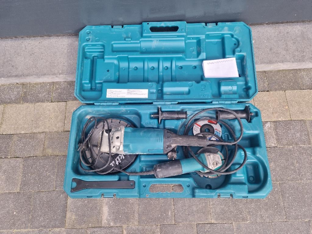 Pack meuleuses d’angle Makita–GA9060 230mm + 9558HNRG 125mm, Bricolage & Construction, Enlèvement, Comme neuf, 1000 watts ou plus