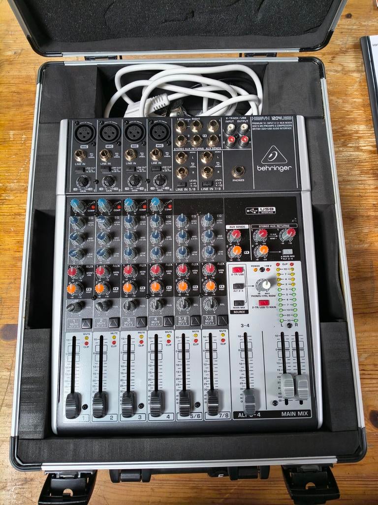Behringer Xenyx 1204USB Mengpaneel, Ophalen of Verzenden