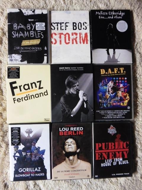 Muziek Dvd Collectie (AC/DC, Daft Punk , Gorillaz ...)  1+1, Ophalen of Verzenden, Zo goed als nieuw, Muziek en Concerten
