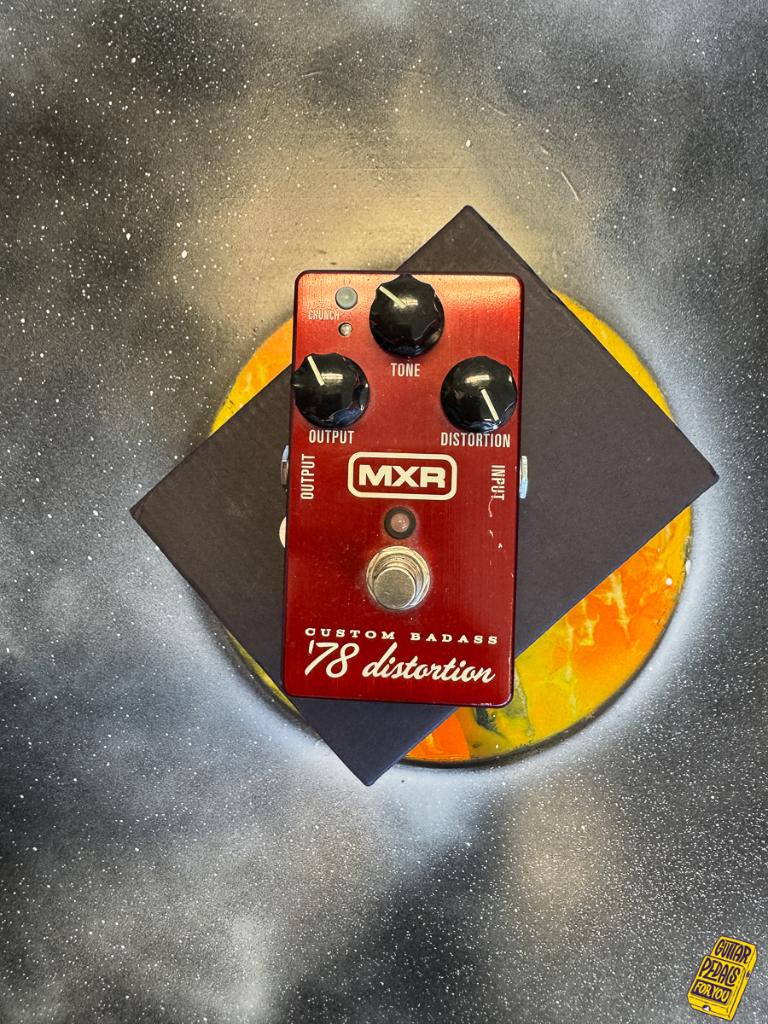 MXR M78 Custom Badass '78 Distortion, Muziek en Instrumenten, Effecten, Ophalen of Verzenden, Gebruikt, Distortion, Overdrive of Fuzz