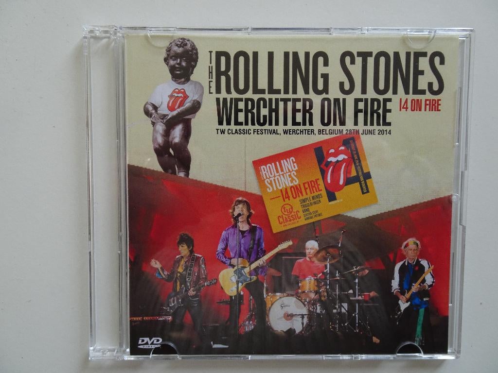 Rolling Stones 'Werchter on Fire' DVD! UITERST ZELDZAAM!!!, Cd's en Dvd's, Vinyl Singles, Nieuw in verpakking, Ophalen of Verzenden