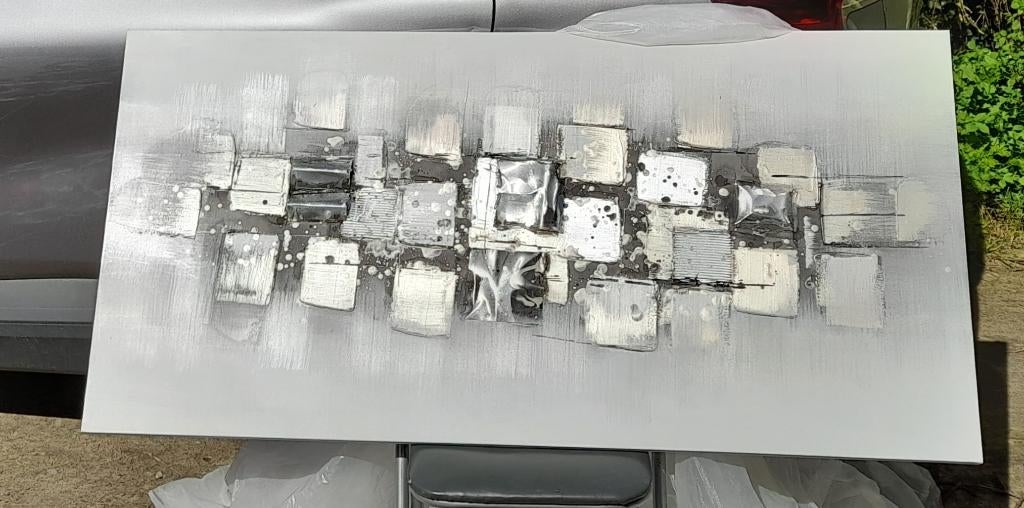 Tableau avec relief, Antiquités & Art, Enlèvement