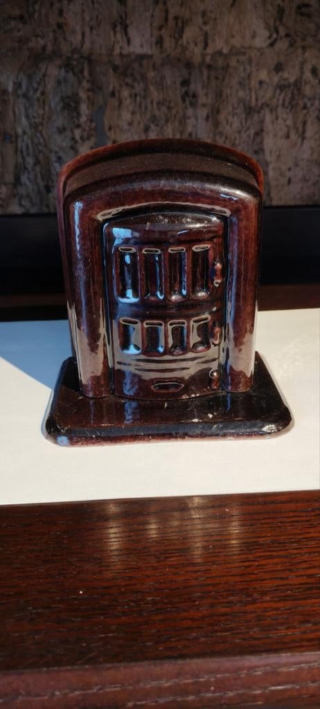 Tirelire poêle Ciney, Enlèvement