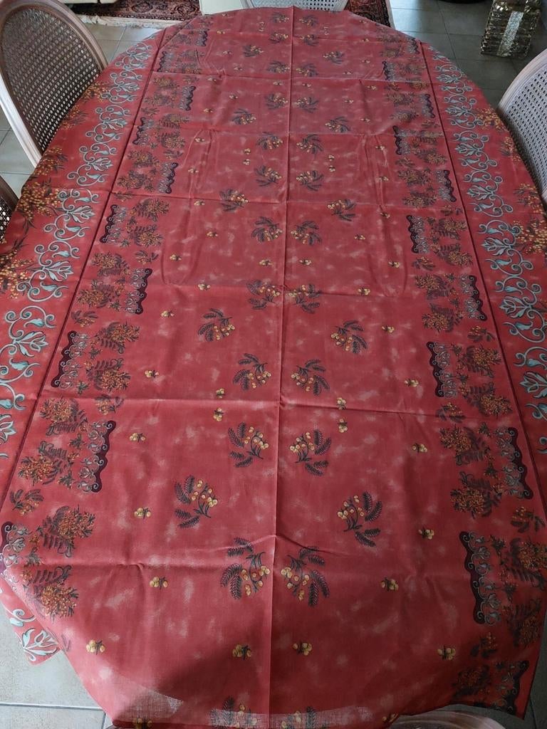 Kerst rechthoekig tafelkleed 180 x 140cm van Damart, Maison & Meubles, Enlèvement ou Envoi, Utilisé, Rectangle, Intérieur