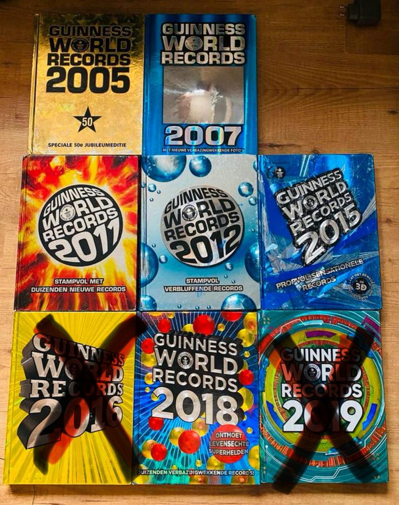 Livres des records du monde Guinness, Enlèvement ou Envoi, Utilisé