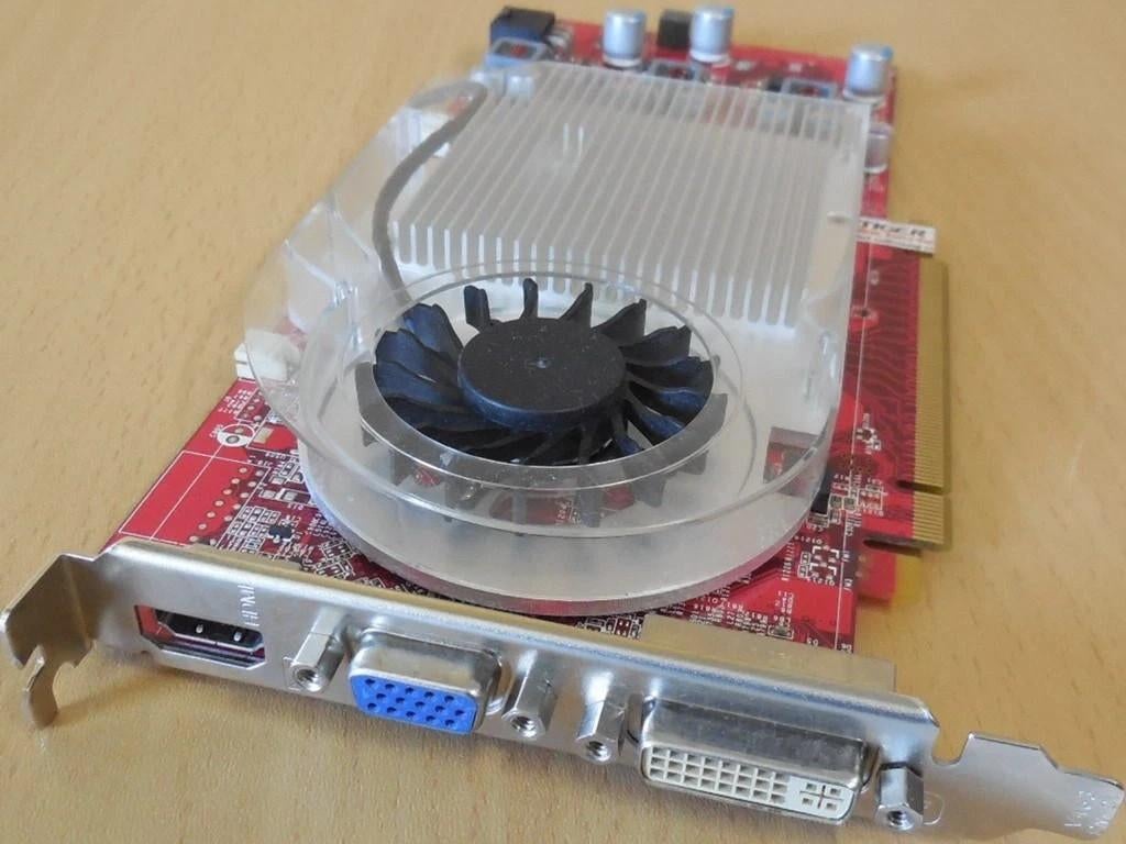 MSI MS-V127 GeForce GT140 PCIe 512 Mo GDDR3 DVI VGA HDMI, Informatique & Logiciels, HDMI, PCI Express 2, Utilisé, Nvidia