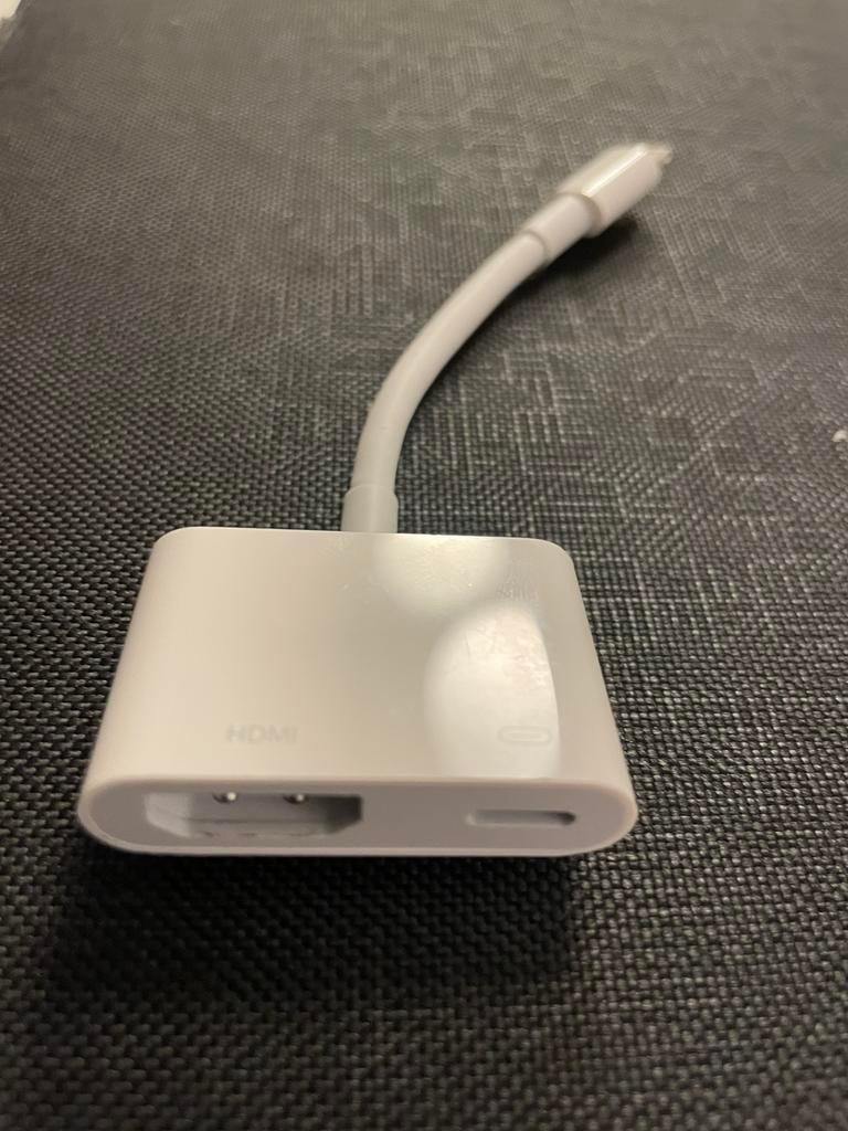 Apple Lightning - HDMI Digital AV Adapter - Wit, Enlèvement, Comme neuf, Moins de 2 mètres, Autres câbles
