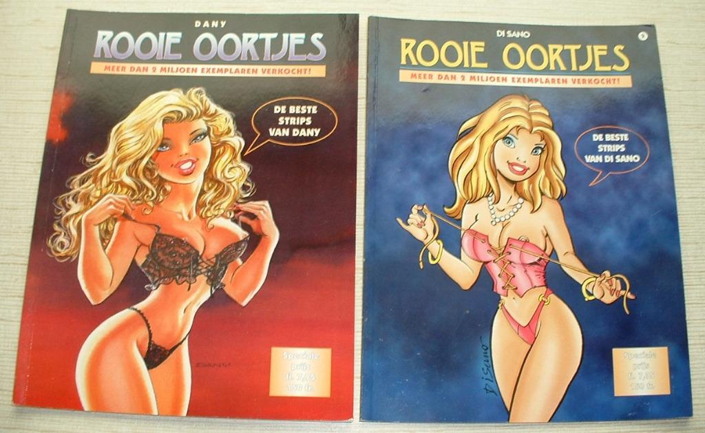 rooie oortjes , de beste strips, complete reeks 1-2-3, Livres, BD, Comme neuf, Série complète ou Série, Enlèvement ou Envoi